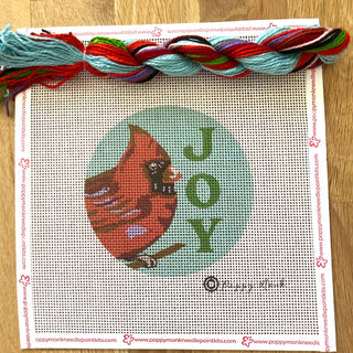 Christmas Cardinal Canvas