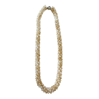 Reba Necklace - Tan Mix