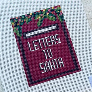 Letters To Santa Mailbox Canvas