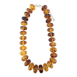 Liberty Beaded Necklace - Tortoise