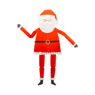 BEC1306 - Hanging Santa Decoration 3.5ft