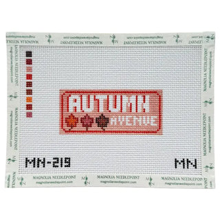 Autumn Avenue Canvas