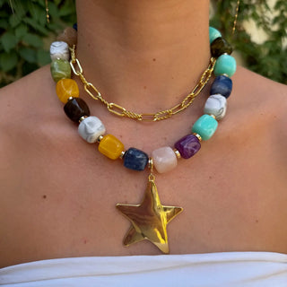 Monet Chunky Star Necklace
