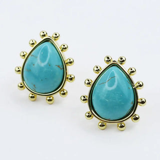 Treasure Jewels: Golden Sunburst Studs