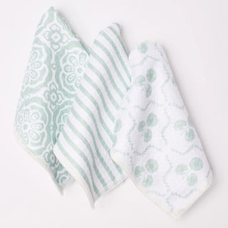 Quick Dry Dish Towel Set - Charming Sage