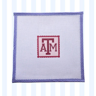 Aggie Needlepoint Bag Charm Canvas