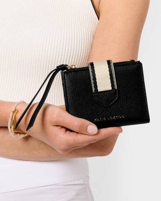 Hallie Purse  Wallet -Black