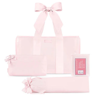 Case Mate Mahjong Jelly Tote - Ballet Pink Bow