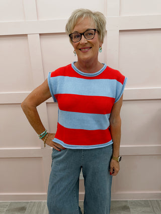 Americana Summer Top