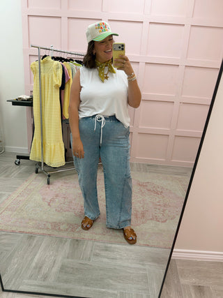 Easy Street Barrel Jean