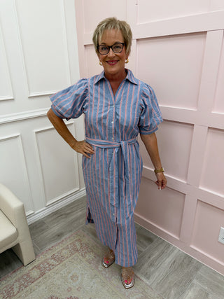 Cape Cod Chambray Dress