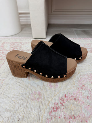 Corky's: Gaslight Wedge - Black