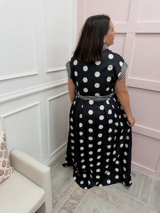Liza Contrast Dress