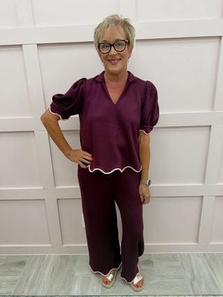 Nancy Scalloped Set