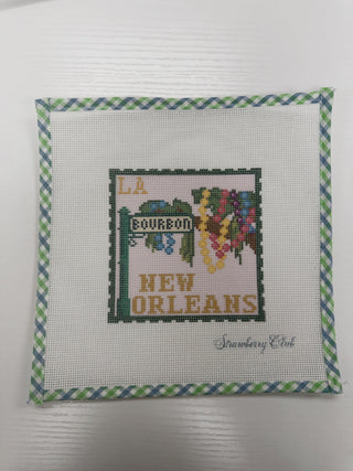 New Orleans Stamp Canvas
