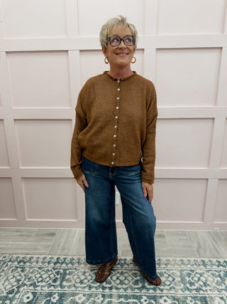 Piper Cardigan - Brown