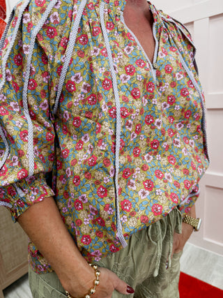 Lilac Fields Top