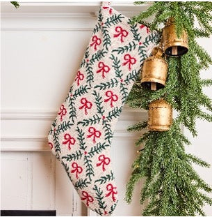 Holiday Stocking - Holiday Trellis