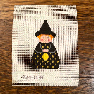 Black Witch Angel Canvas